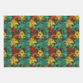 Art nouveau Art nouveau motif papier peint design (Devant)