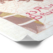 art nouveau aucadheet en poster (Hoek)