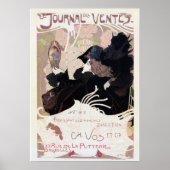  art nouveau aucadheet en poster (Voorkant)