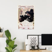 art nouveau aucadheet en poster (Thuiskantoor)