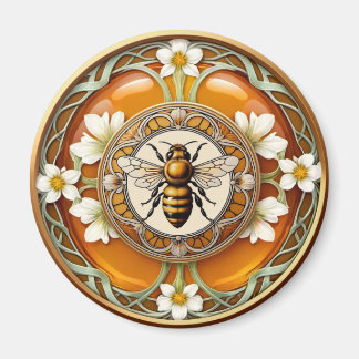 Art Nouveau Bee Magneet