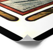 Art Nouveau Beer AD 1897 Poster (Hoek)