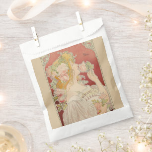 Art Nouveau Belle Époque Dame Rozen Livemont Bedankzakje