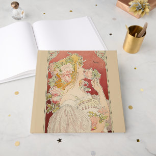 Art Nouveau Belle Époque Damesrozen Livemont Gastenboek