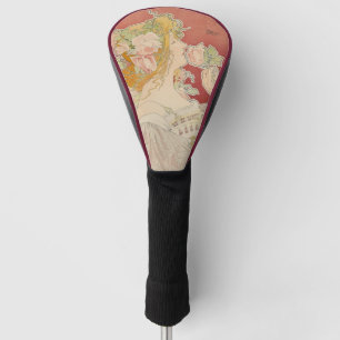 Art Nouveau Belle Époque Damesrozen Livemont Golfheadcover