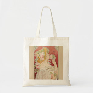Art Nouveau Belle Époque Damesrozen Livemont Tote Bag
