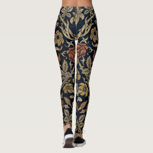 Art nouveau,Belle epoque patroon, ,chic,Wil Leggings