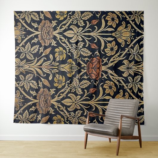 Art nouveau,Belle epoque patroon, ,chic,Wil Wandkleed (In Situ (horizontaal))