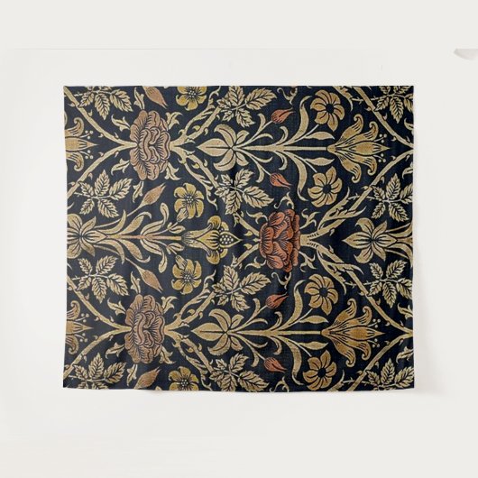Art nouveau,Belle epoque patroon, ,chic,Wil Wandkleed (Voorkant (horizontaal))
