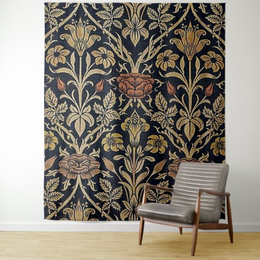 Art nouveau,Belle epoque patroon, ,chic,Wil Wandkleed (In situ)