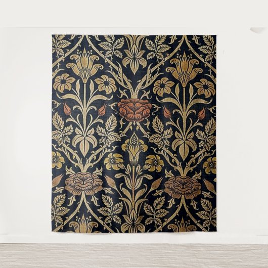 Art nouveau,Belle epoque patroon, ,chic,Wil Wandkleed (Voorkant)