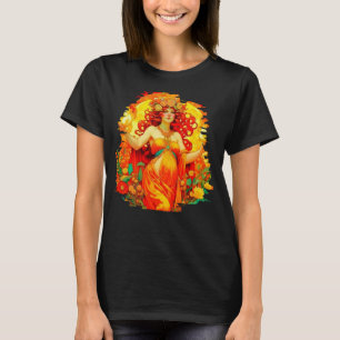 Art Nouveau Beltane Keltische Lente T-shirt