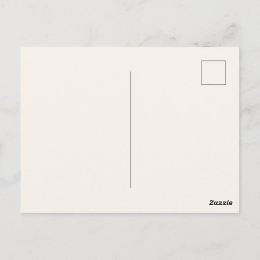 Art Nouveau Bewaar de Datum Briefkaart (Achterkant)