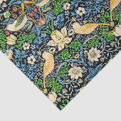 Art Nouveau Bird and Flower Tapestry Pattern Tissuepapier (Detail)