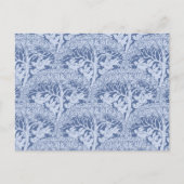 Art Nouveau Birds and Trees Pattern Briefkaart (Voorkant)