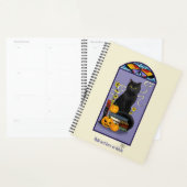Art Nouveau Black Cat Planner (Display)