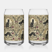 Art Nouveau Black Cats (Verso)