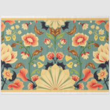Art Nouveau Bloemendecoupage