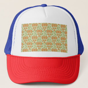 Art Nouveau: bloemenelegantie Trucker Pet