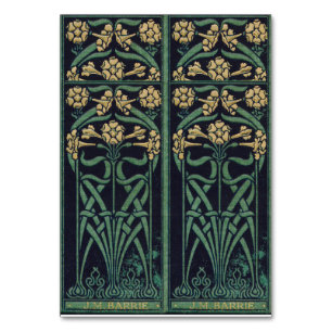Art Nouveau bloemlezing bladwijzer Kaart