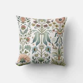 Art Nouveau bloemontwerp 402 bloemen Kussen