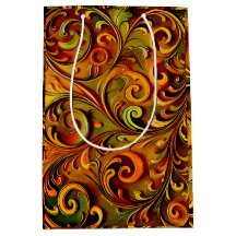 Art Nouveau bloemontwerp 
