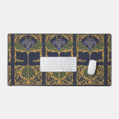 Art nouveau Blue Lily (Clavier et souris)