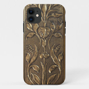 Art Nouveau Brass Pattern iPhone 5 Hoesje