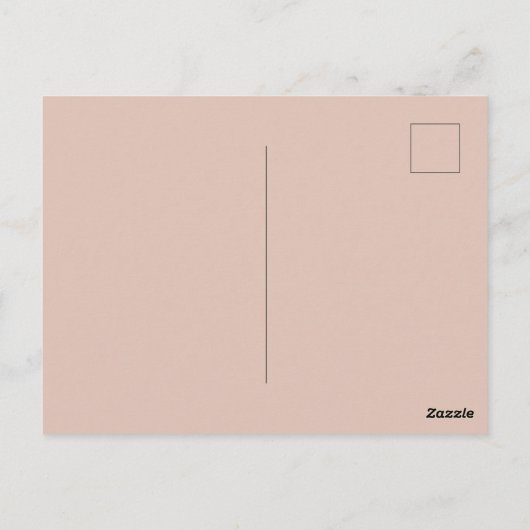 Art Nouveau Briefkaart (Achterkant)