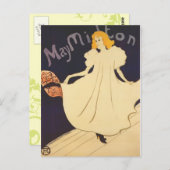Art Nouveau Briefkaart - May Milton (Voorkant / Achterkant)