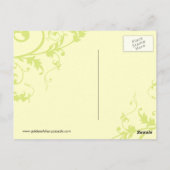 Art Nouveau Briefkaart - May Milton (Achterkant)