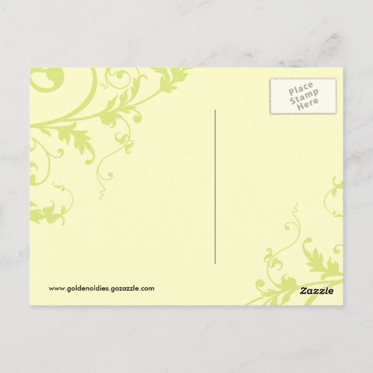 Art Nouveau Briefkaart - Mothu et Doria (Achterkant)