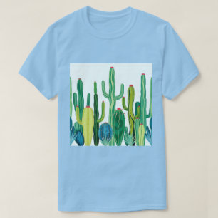 Art Nouveau Cacti T-shirt