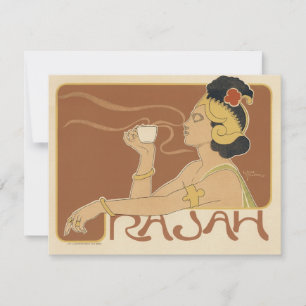Art Nouveau Café Rajah dames met koffie