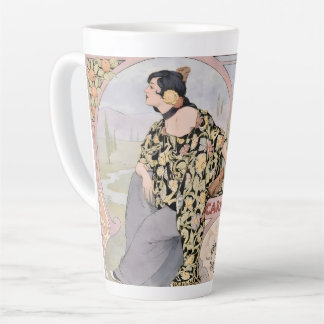 Art Nouveau Carmen Habanera Print – Vintage Opera  Latte Mok
