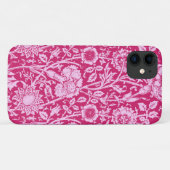 Art Nouveau Carnese Damask, Fuchsia Pink Case-Mate iPhone Case (Achterkant (horizontaal))