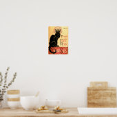  Art Nouveau Cat van Théophile Steinlen Poster (Keuken)