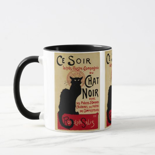  Art Nouveau, Ce Soir Chat Noir Black Cat Mok (Links)