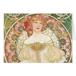  Art Nouveau, Champenois door Alphonse Mucha
