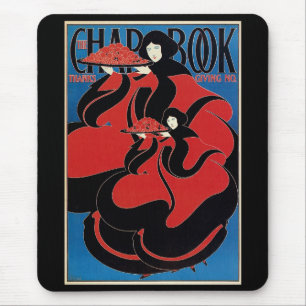 Art Nouveau Chap Book Thanksgiving Muismat