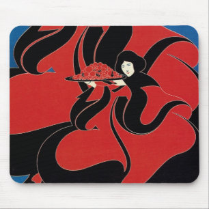 Art Nouveau Chap Book Thanksgiving Muismat