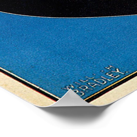 Art Nouveau Chap Book Thanksgiving Poster (Hoek)