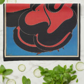 Art Nouveau Chap Book Thanksgiving Theedoek (Gevouwen)