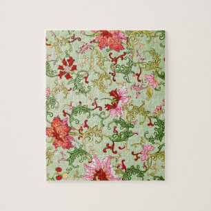 Art Nouveau Chinese Bloemmotieven Chinoiserie Anti Legpuzzel