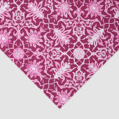 Art Nouveau Chinese Pattern - Bourgogne Tissuepapier (Detail)