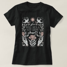 Art Nouveau Christelijk Geloof Bijbelvers Religieu T-shirt