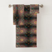 Art nouveau Christopher dresser florale textielkun Bad Handdoek (Insitu)