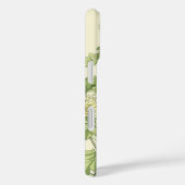 Art Nouveau, Chrysanthema's in een tuin Case-Mate iPhone Case (Achterkant / Rechts)