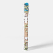 Art nouveau daffodil Verneui textiel bloemenkunst Case-Mate iPhone Case (Achterkant / Rechts)