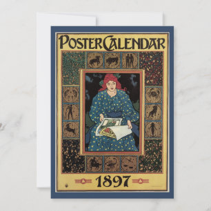  Art Nouveau, damesboek dat astrologie leest